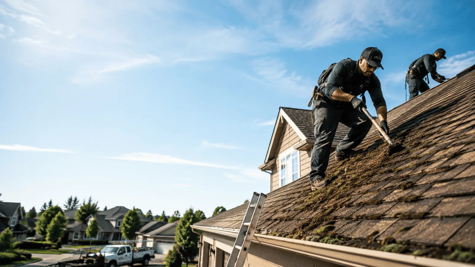 Roof Moss Removal in Utica, MS near me